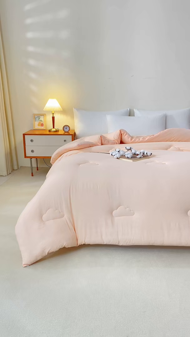 91家纺网 家纺一手货源 找家纺 憨豆家纺 2026新款新疆棉花被被子被芯冬被春秋被垫被（含买家秀） 棉花被-蔷薇玉