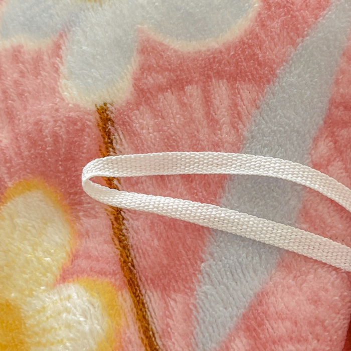 91家纺网 家纺一手货源 找家纺 鸿羽樱家纺《原伊菲晓》 2025新款小清新牛奶绒印花四件套 萱花