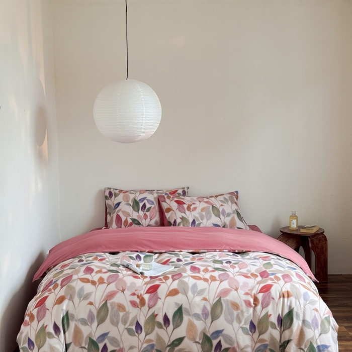 91家纺网 家纺一手货源 找家纺 （总）窝米 2025新款全棉纯棉火山磨毛花卉系列四件套-第一批