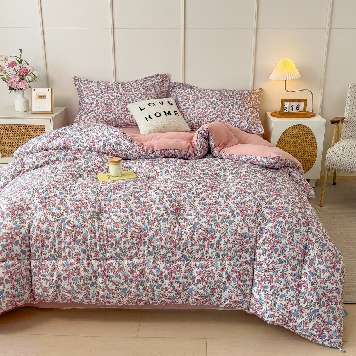 91家纺网 家纺一手货源 找家纺 （总）宝士康家纺 2025新品10A抗菌双层纱冬被被子被芯