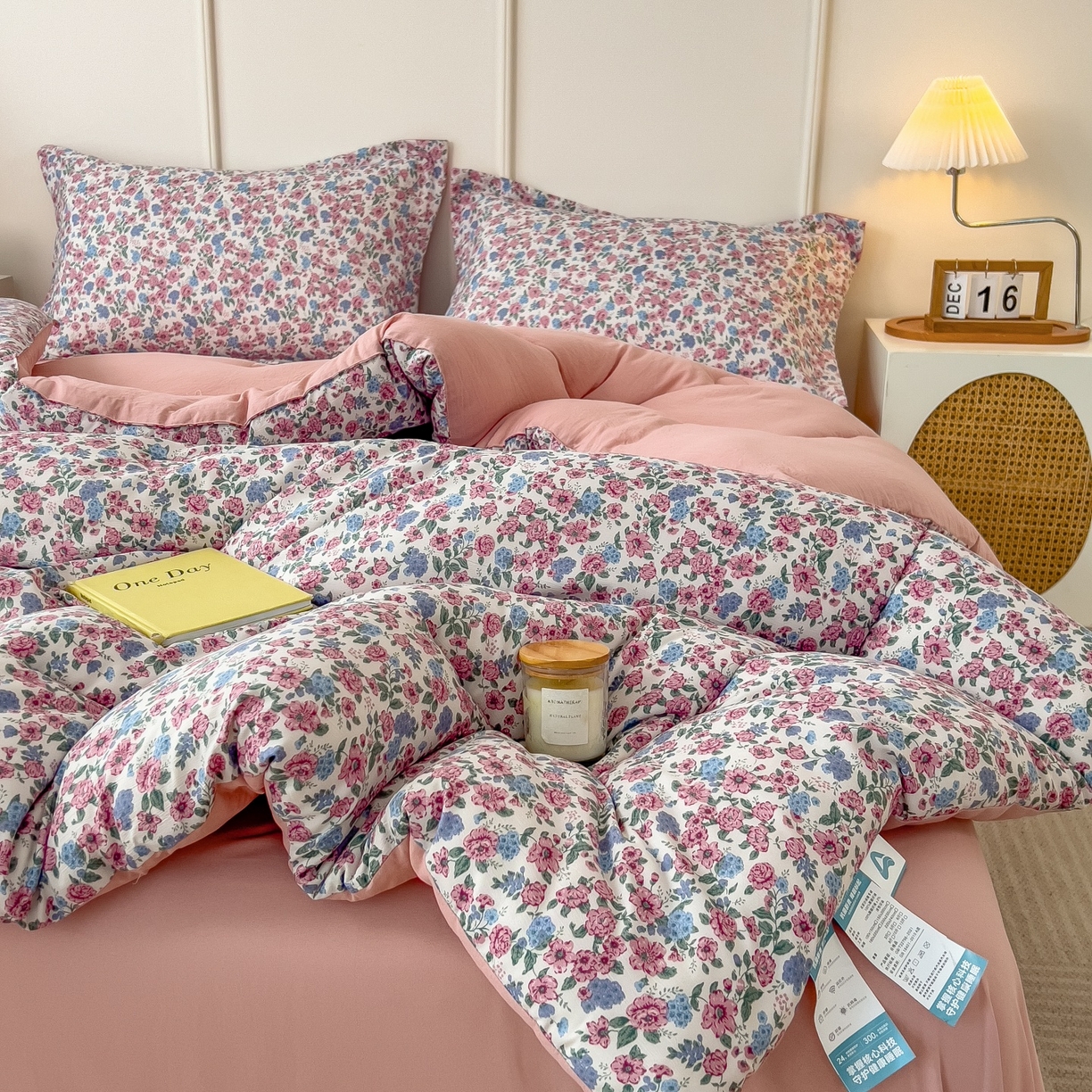 91家纺网 家纺一手货源 找家纺 （总）宝士康家纺 2025新品10A抗菌双层纱冬被被子被芯