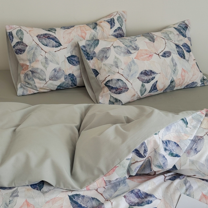 91家纺网 家纺一手货源 找家纺 窝米 2025新款全棉纯棉火山磨毛花卉系列四件套-第一批 倩影