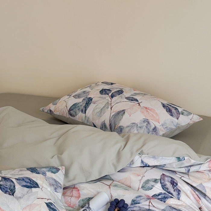 91家纺网 家纺一手货源 找家纺 窝米 2025新款全棉纯棉火山磨毛花卉系列四件套-第一批 倩影