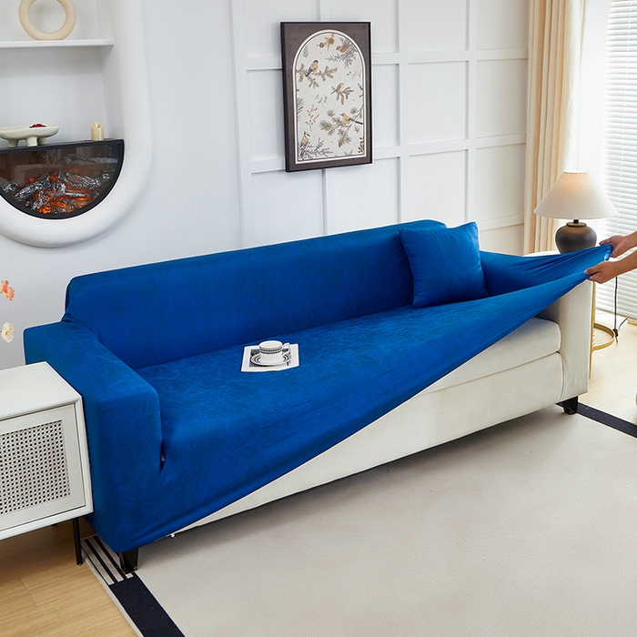 91家纺网 家纺一手货源 找家纺 （总）丝绮鹿 2025新款防水皮革沙发套 全包沙发套松紧款沙发套