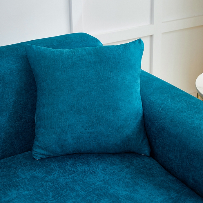 91家纺网 家纺一手货源 找家纺 丝绮鹿 2025新款防水皮革沙发套 全包沙发套松紧款沙发套 衫绿