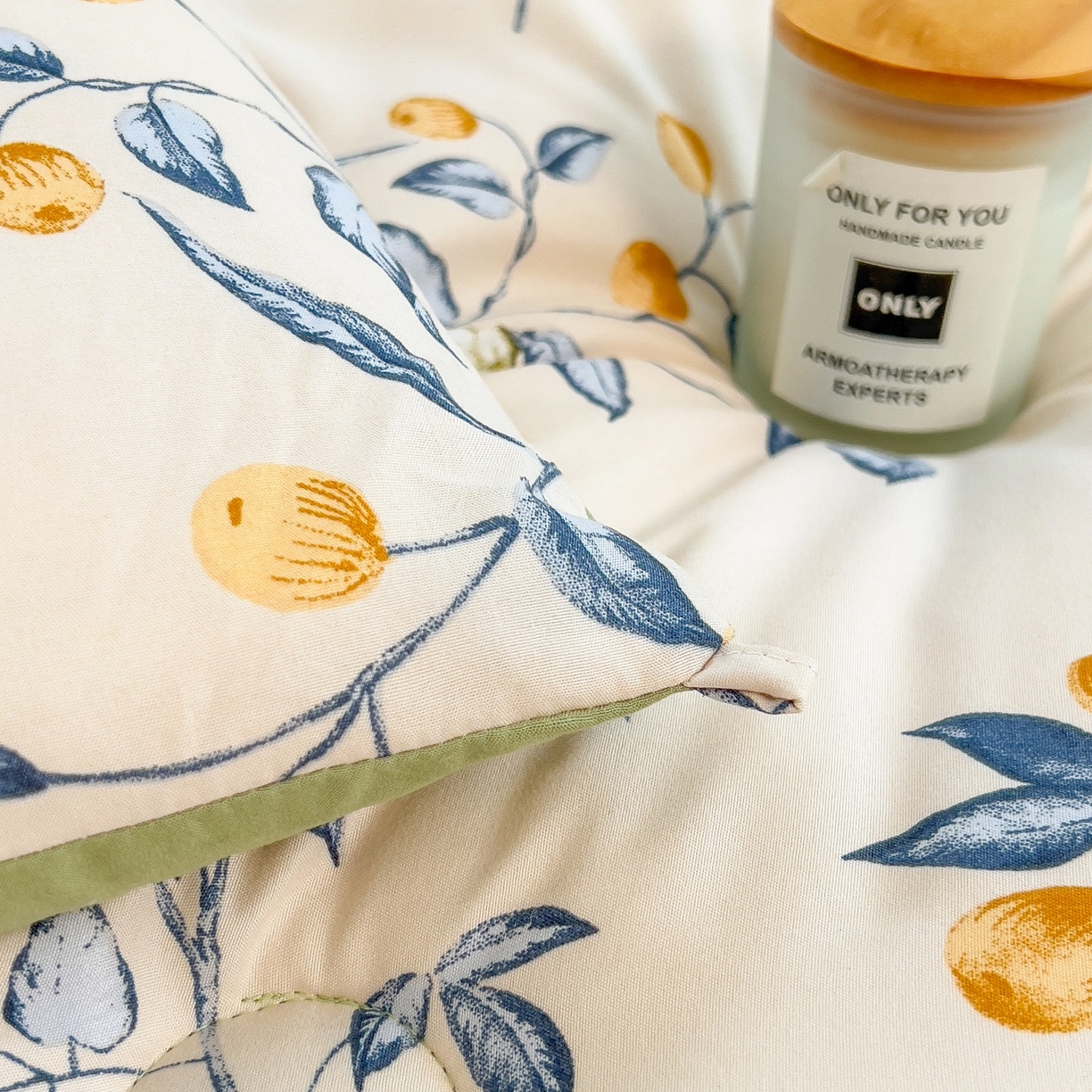 91家纺网 家纺一手货源 找家纺 宝士康家纺 2025新品10A抗菌双层纱冬被被子被芯 金桔