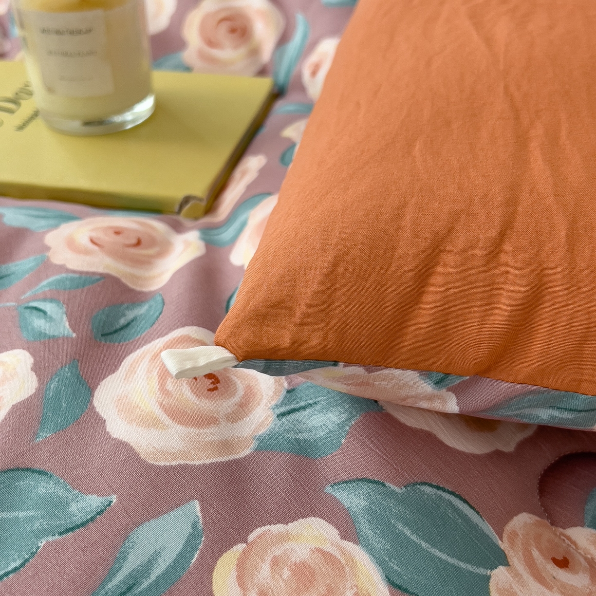 91家纺网 家纺一手货源 找家纺 宝士康家纺 2025新品10A抗菌双层纱冬被被子被芯 玫瑰物语