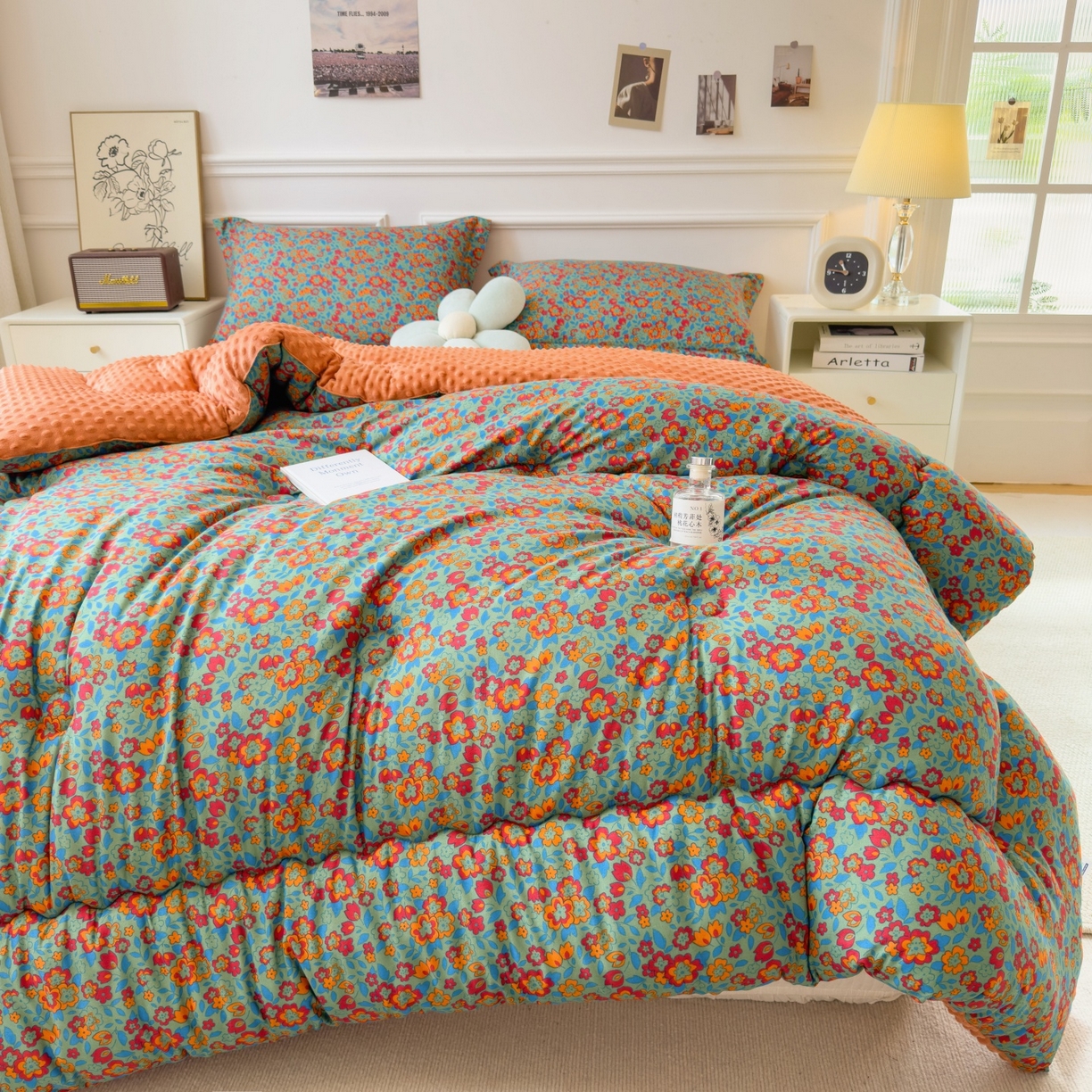 91家纺网 家纺一手货源 找家纺 （总）宝士康家纺 2025新品10A抗菌豆豆绒冬被被子被芯