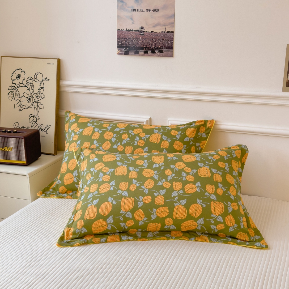 91家纺网 家纺一手货源 找家纺 宝士康家纺 2025新品10A抗菌豆豆绒冬被被子被芯 郁金香