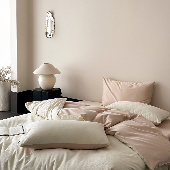 91家纺网 家纺一手货源 找家纺 玉宇阁家居 2025新款100S色织空气大提花全棉纯棉长绒棉四件套-苏莉的春天100S 100S苏莉的春天-落日余晖