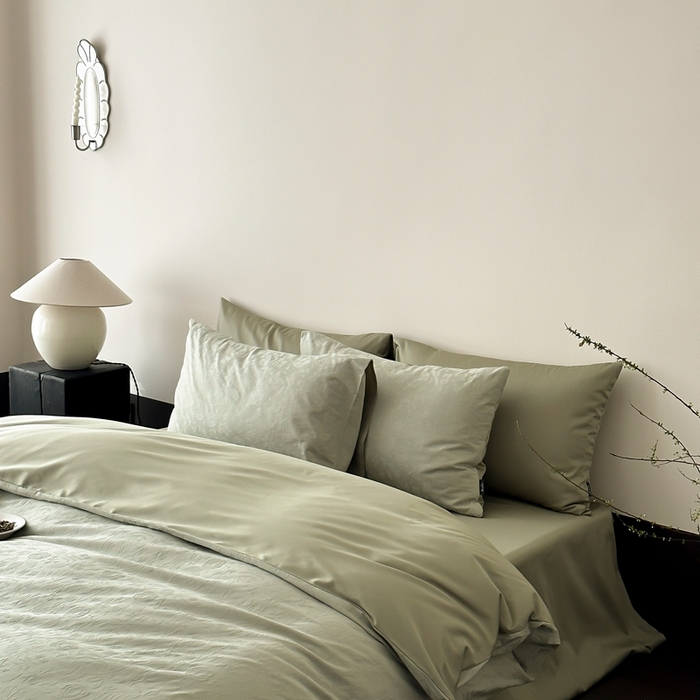 91家纺网 家纺一手货源 找家纺 玉宇阁家居 2025新款100S色织空气大提花全棉纯棉长绒棉四件套-苏莉的春天100S 100S苏莉的春天-暮光森林