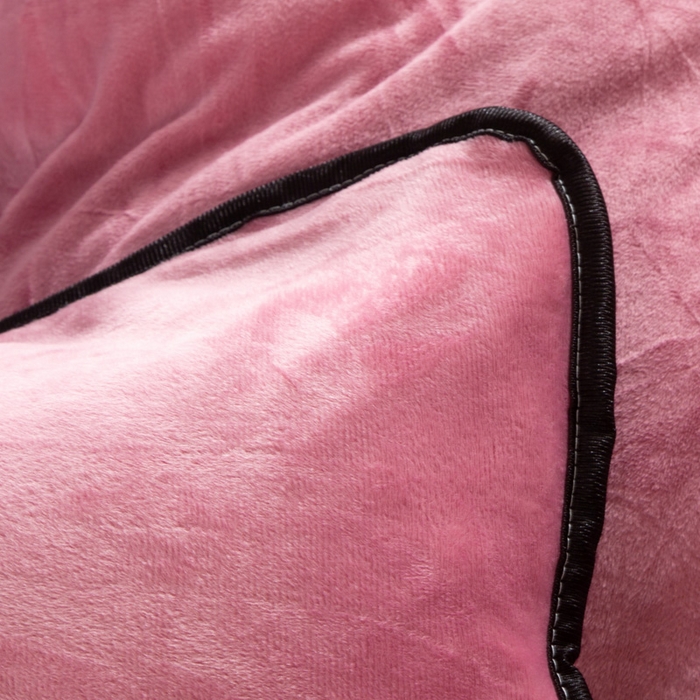 91家纺网 家纺一手货源 找家纺 能好家纺 2025新款蕾丝工艺水晶绒夹棉床裙 豆沙