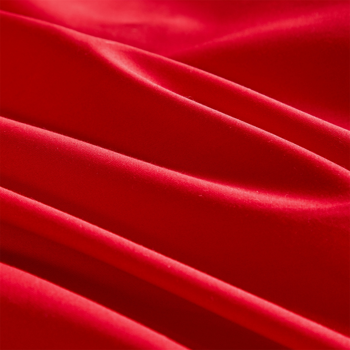 91家纺网 家纺一手货源 找家纺 美娘阁 2025新款长绒棉全棉贡缎提花款新中式古典韵味精美刺绣婚庆四件套-系列三 花卉款-沁馨花语（红）