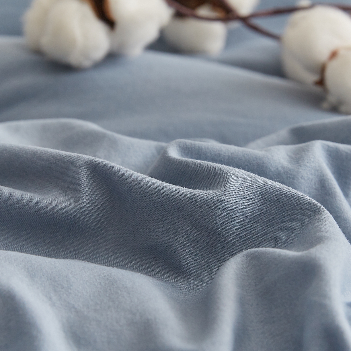 91家纺网 家纺一手货源 找家纺 帕芬鸟家纺 2025新款51%立体款棉花被 被子被芯 星空蓝