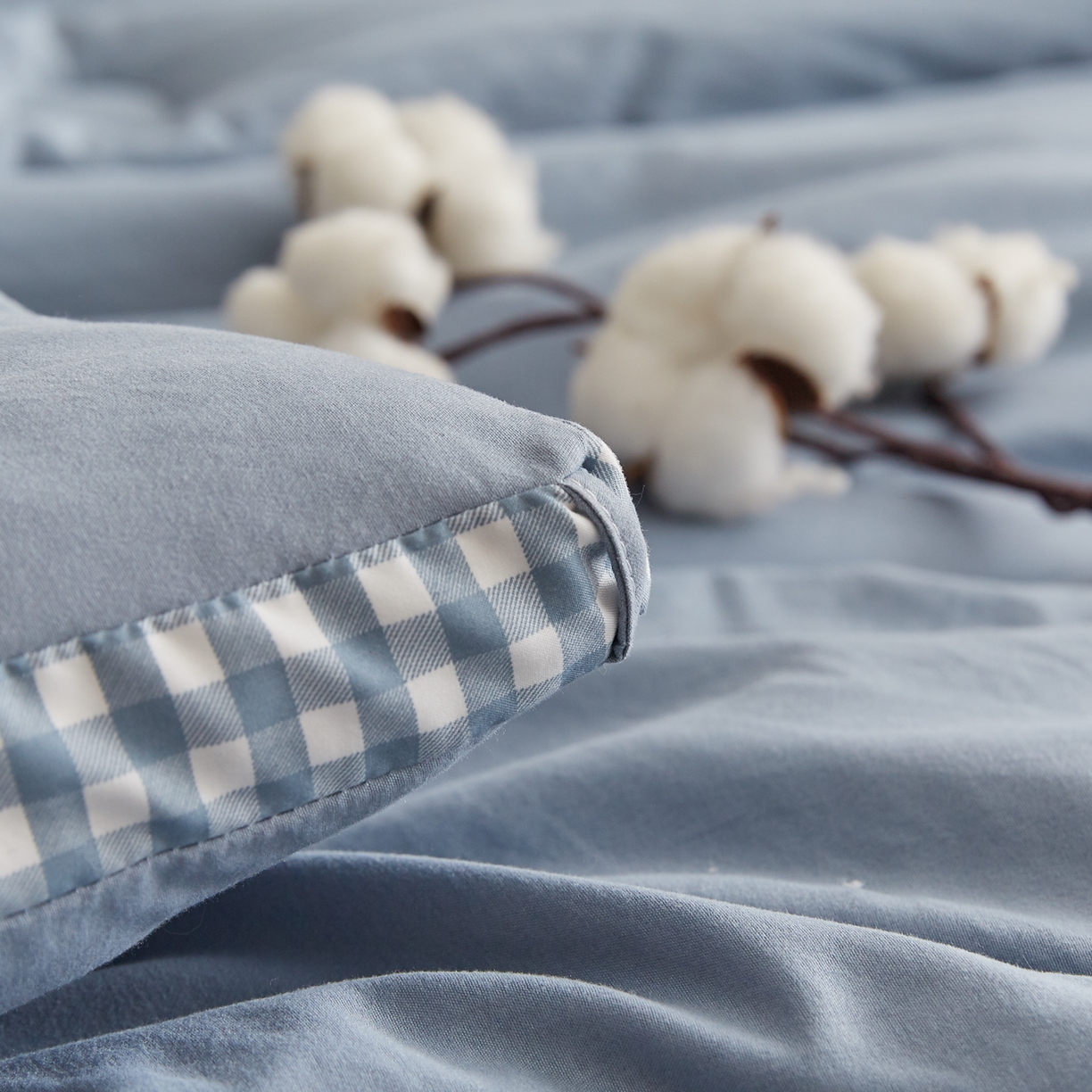 91家纺网 家纺一手货源 找家纺 帕芬鸟家纺 2025新款51%立体款棉花被 被子被芯 星空蓝