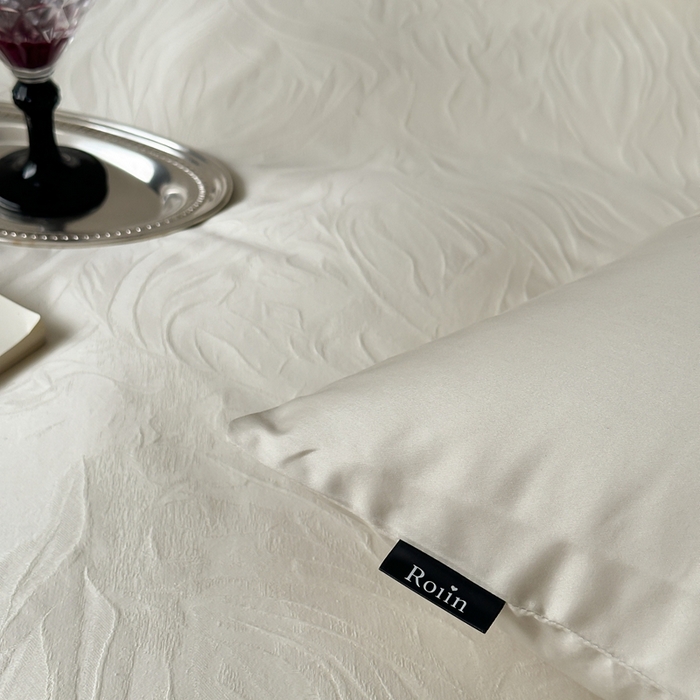 91家纺网 家纺一手货源 找家纺 玉宇阁家居 2025新款100S色织空气大提花全棉纯棉长绒棉四件套-雨雾100S 100S雨雾-氧气绿