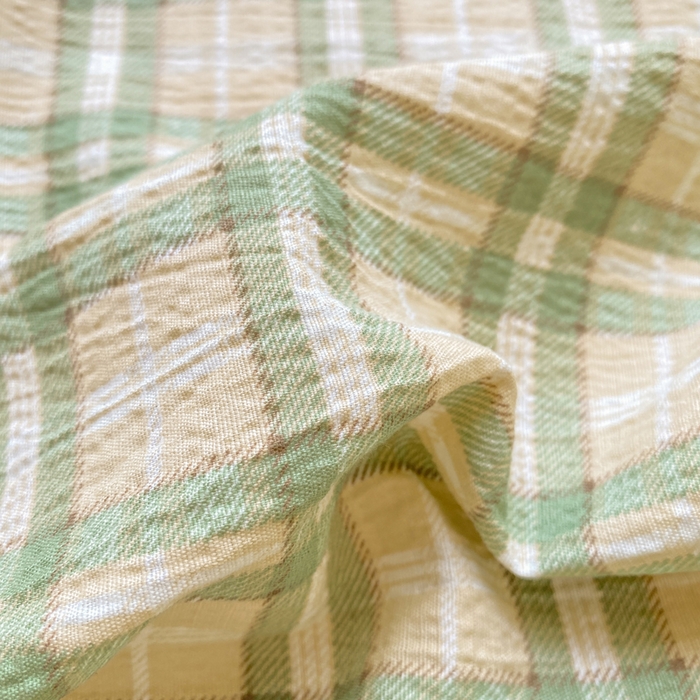 91家纺网 家纺一手货源 找家纺 欧尚 2025新款云感双层纱针织棉印花母婴级超柔裸睡级床单三件套 松野