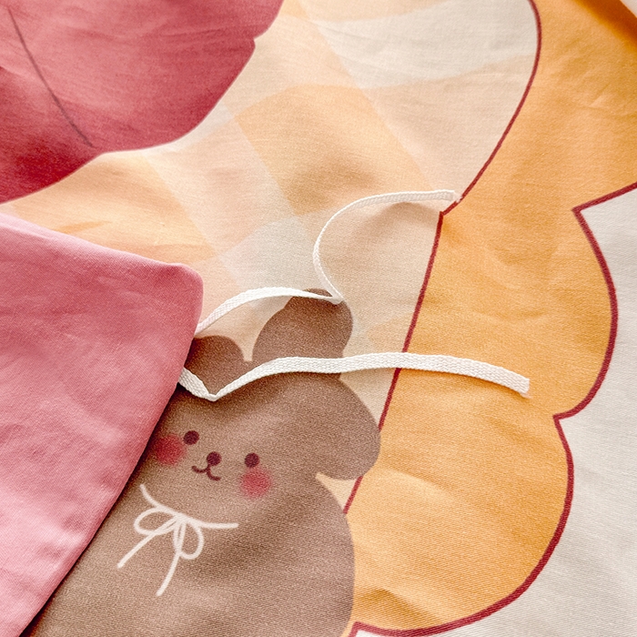 91家纺网 家纺一手货源 找家纺 玉元坊 2025新款卡通纯色全棉纯棉床笠床裙学生床单三四件套基础白花边款 【白花边款式】蛋糕公主