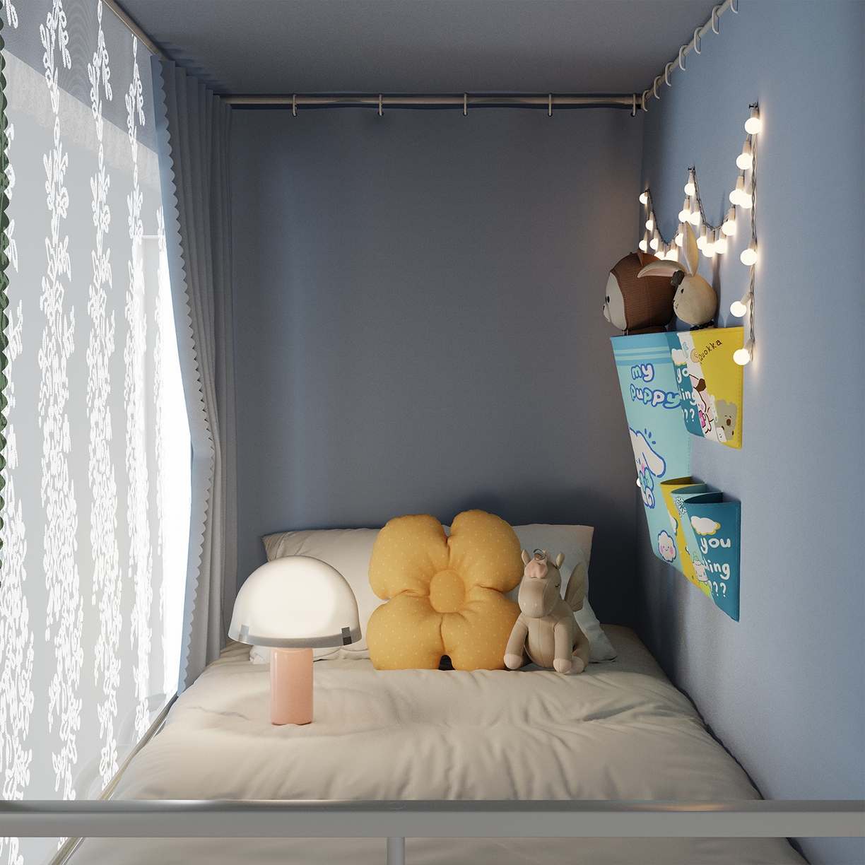 91家纺网 家纺一手货源 找家纺 （总）都市缘蚊帐 2025新款公主风蚊帐学生宿舍一体式床帘全罩式强遮光布上下铺80 90cm