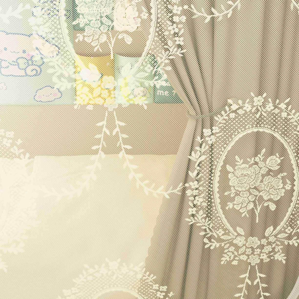 91家纺网 家纺一手货源 找家纺 都市缘蚊帐 2025新款公主风蚊帐学生宿舍一体式床帘全罩式强遮光布上下铺80 90cm 606-香槟-薇尔