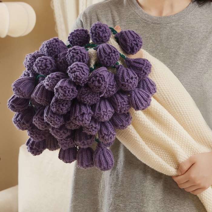 91家纺网 家纺一手货源 找家纺 乐居家纺 2025新款创意玫瑰花束毯毛毯毯子 玫瑰紫