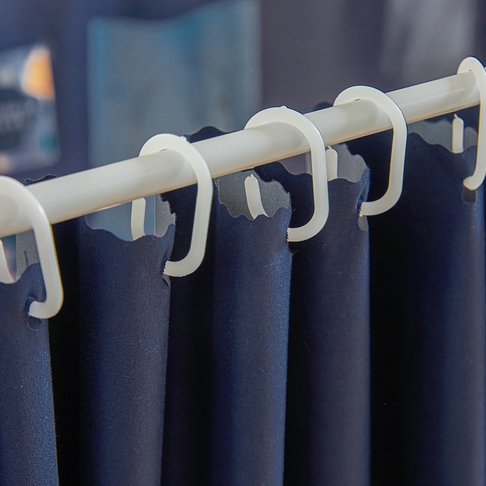 91家纺网 家纺一手货源 找家纺 安金蚊帐 2025新款防蚊遮光一体99%强遮光宿舍上下铺遮光学生蚊帐纯色花边 藏青