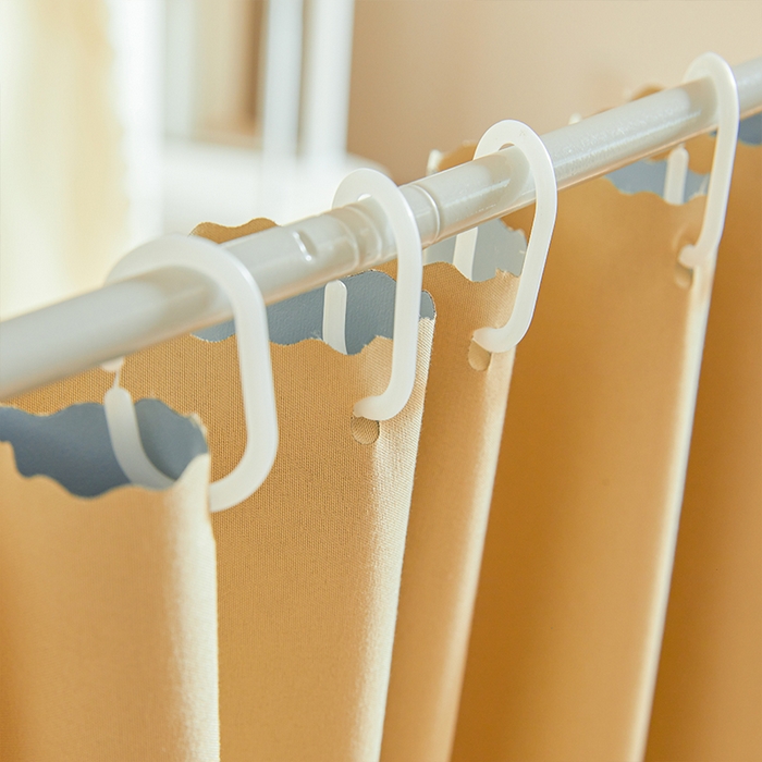 91家纺网 家纺一手货源 找家纺 安金蚊帐 2025新款防蚊遮光一体99%强遮光宿舍上下铺遮光学生蚊帐纯色花边 香橙