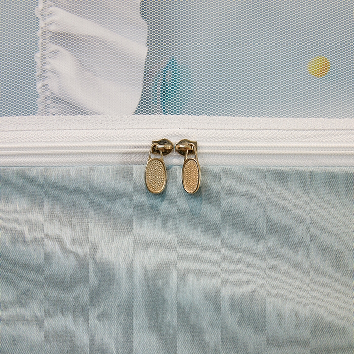 91家纺网 家纺一手货源 找家纺 （总）安金蚊帐 2025新款TPU双层覆膜防蚊遮光100%强遮光宿舍上下铺学生蚊帐法式5D印花