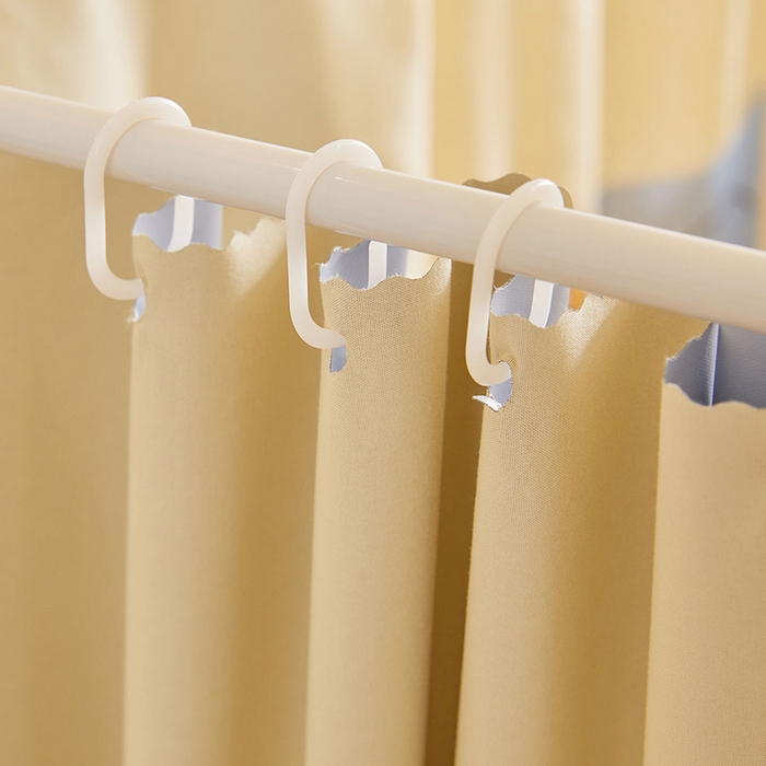 91家纺网 家纺一手货源 找家纺 安金蚊帐 2025新款TPU双层覆膜防蚊遮光一体100%强遮光宿舍上下铺学生蚊帐法式纯色 法式纯色-黄