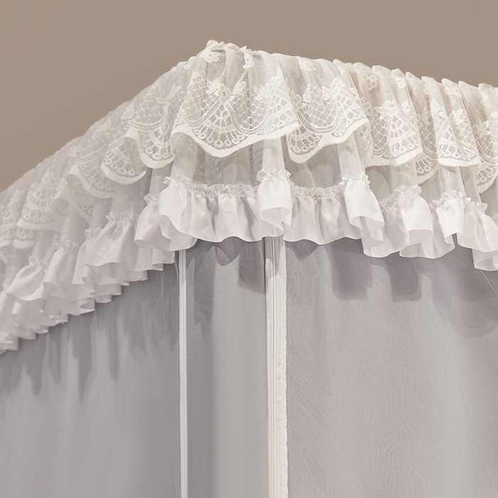 91家纺网 家纺一手货源 找家纺 安金蚊帐 2025新款TPU双层覆膜防蚊遮光一体100%强遮光宿舍上下铺学生蚊帐法式纯色 法式纯色-灰