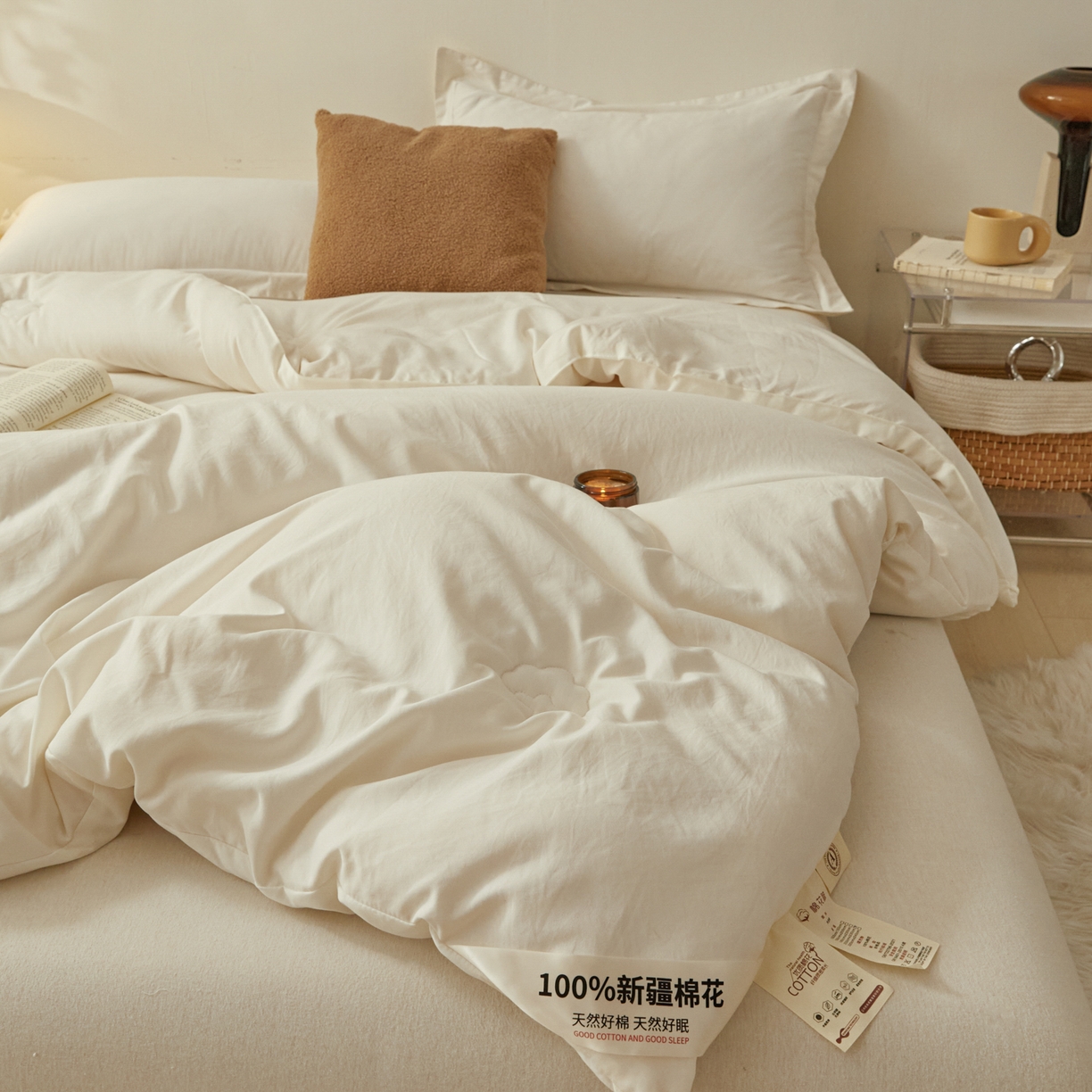 91家纺网 家纺一手货源 找家纺 （总）样样红被业 2025新款A类50%棉花被夏被春秋被冬被四季被子被芯