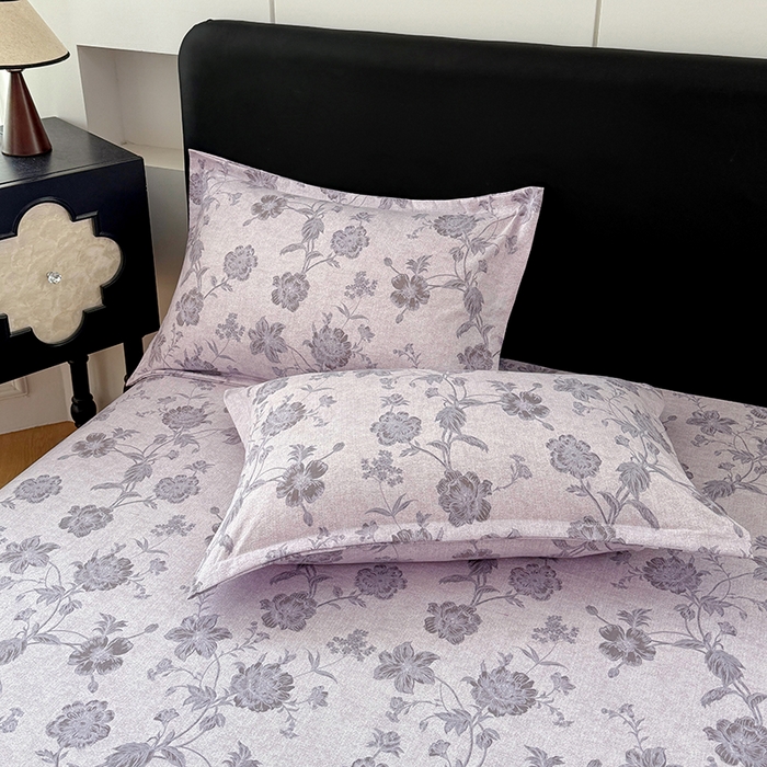 91家纺网 家纺一手货源 找家纺 梦舒羽 2025新款原麻床笠机洗家用防滑透气四季款床罩床垫床单保护套 南笙