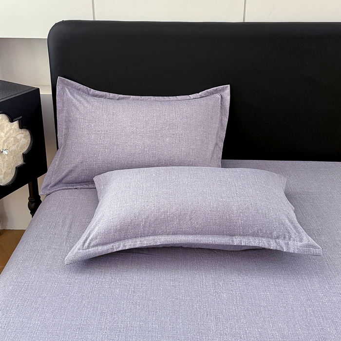 91家纺网 家纺一手货源 找家纺 梦舒羽 2025新款原麻床笠机洗家用防滑透气四季款床罩床垫床单保护套 冰雾灰