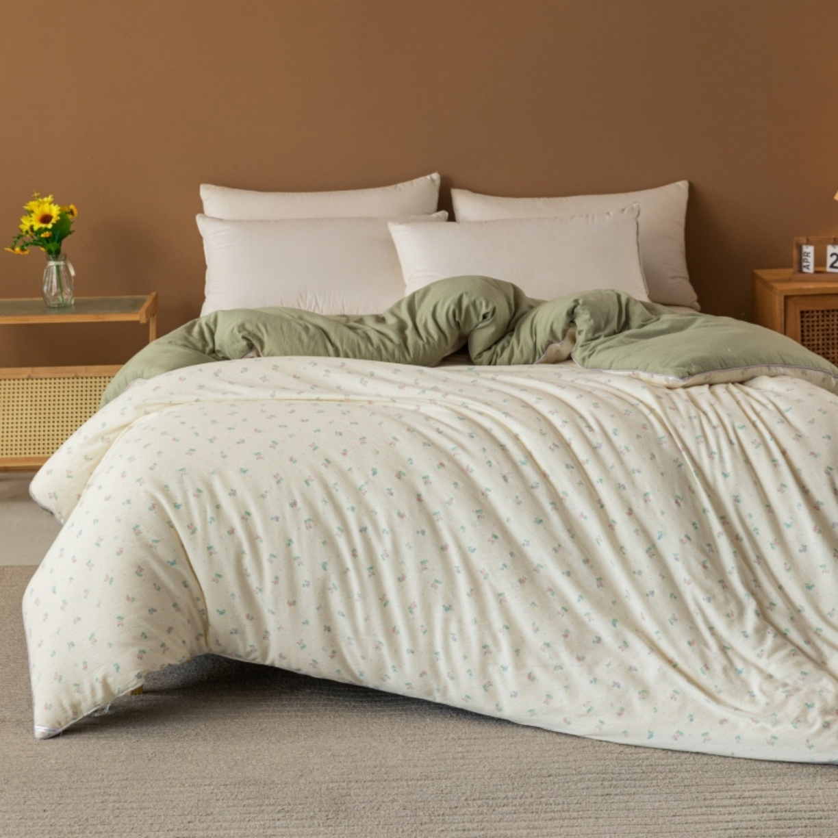 91家纺网 家纺一手货源 找家纺 梦镜家纺 2025新款A类云感双层纱冬被被子被芯买家秀 初恋