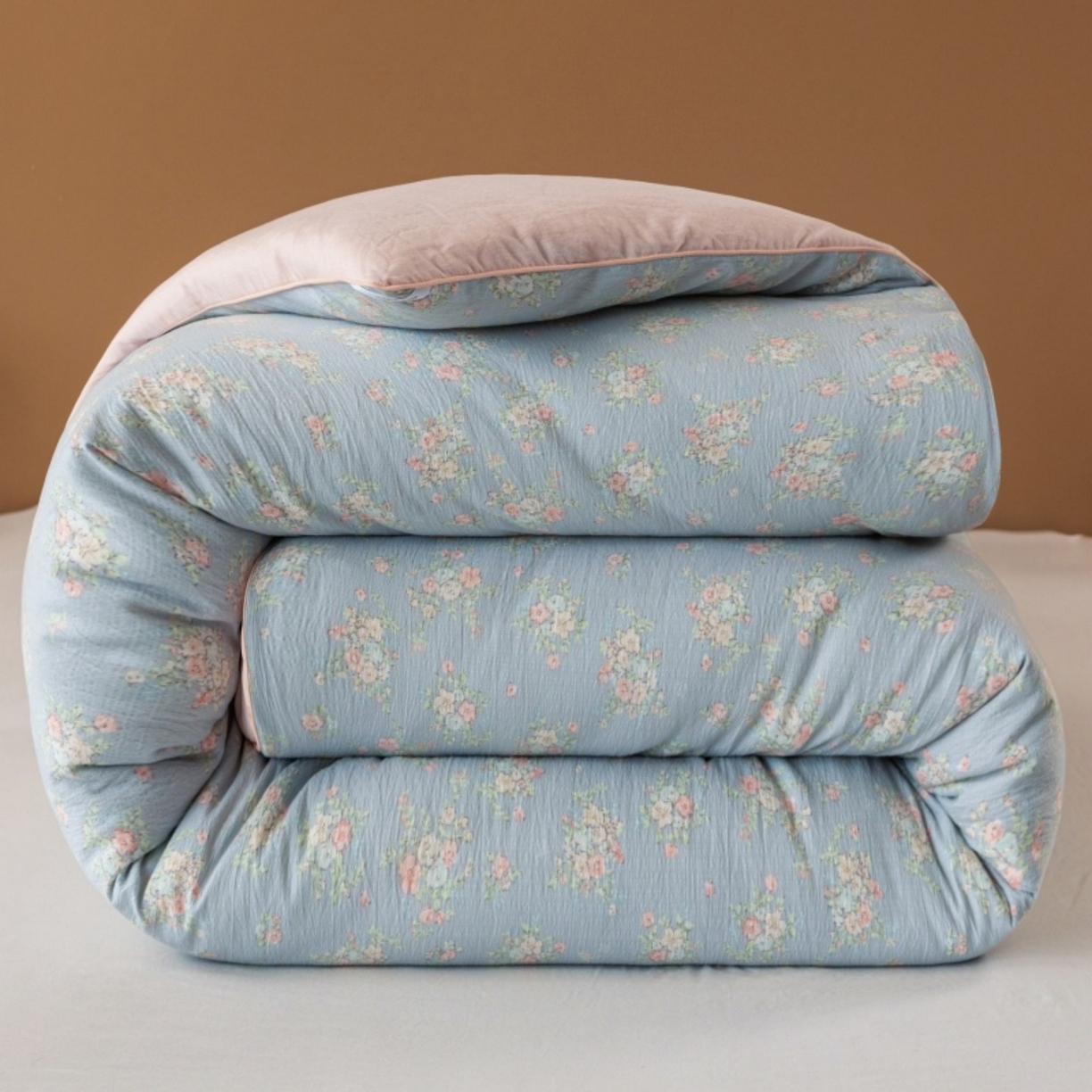 梦镜家纺 2025新款A类云感双层纱冬被被子被芯买家秀 风轻寄语