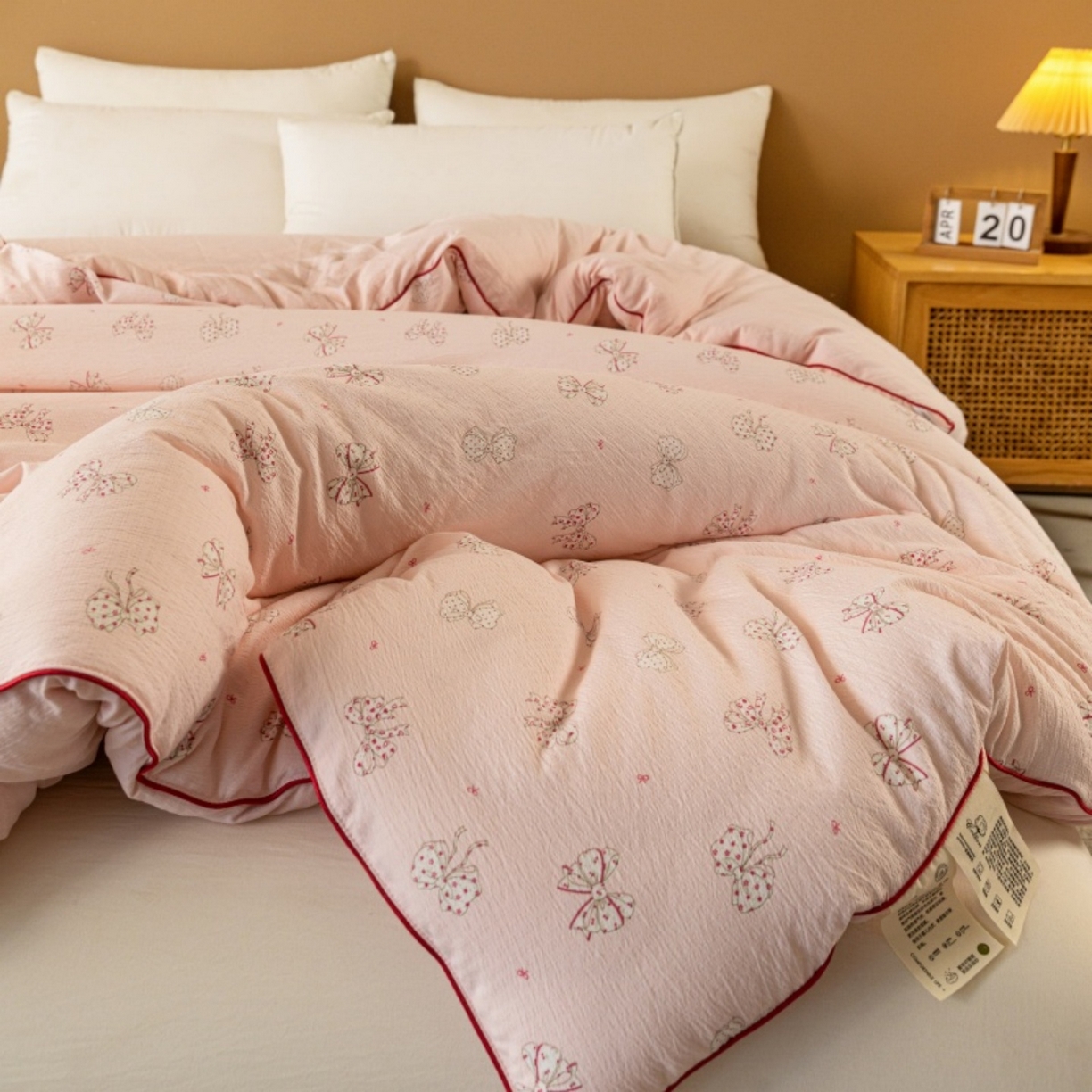 91家纺网 家纺一手货源 找家纺 梦镜家纺 2025新款A类云感双层纱冬被被子被芯买家秀 心愿