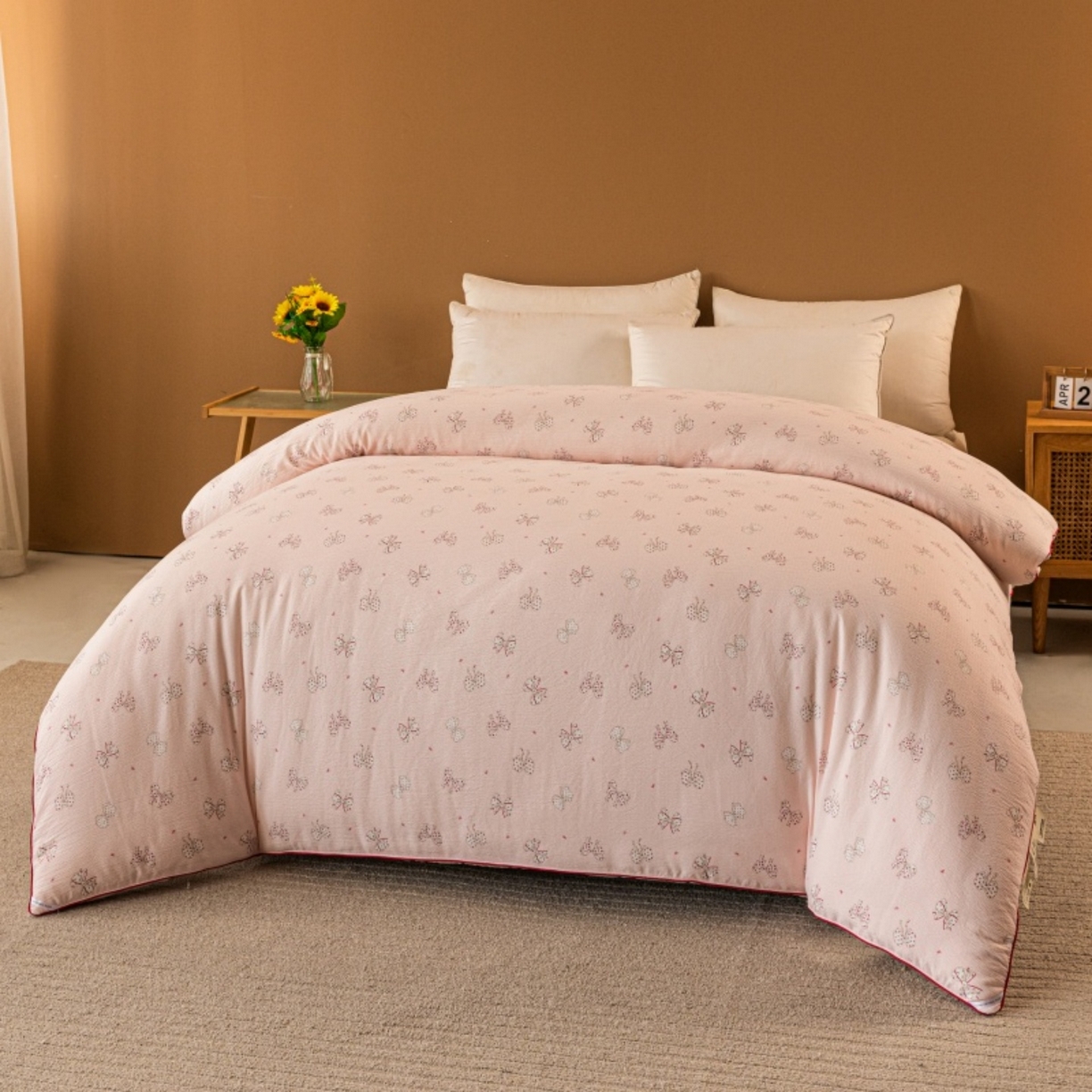 91家纺网 家纺一手货源 找家纺 梦镜家纺 2025新款A类云感双层纱冬被被子被芯买家秀 心愿