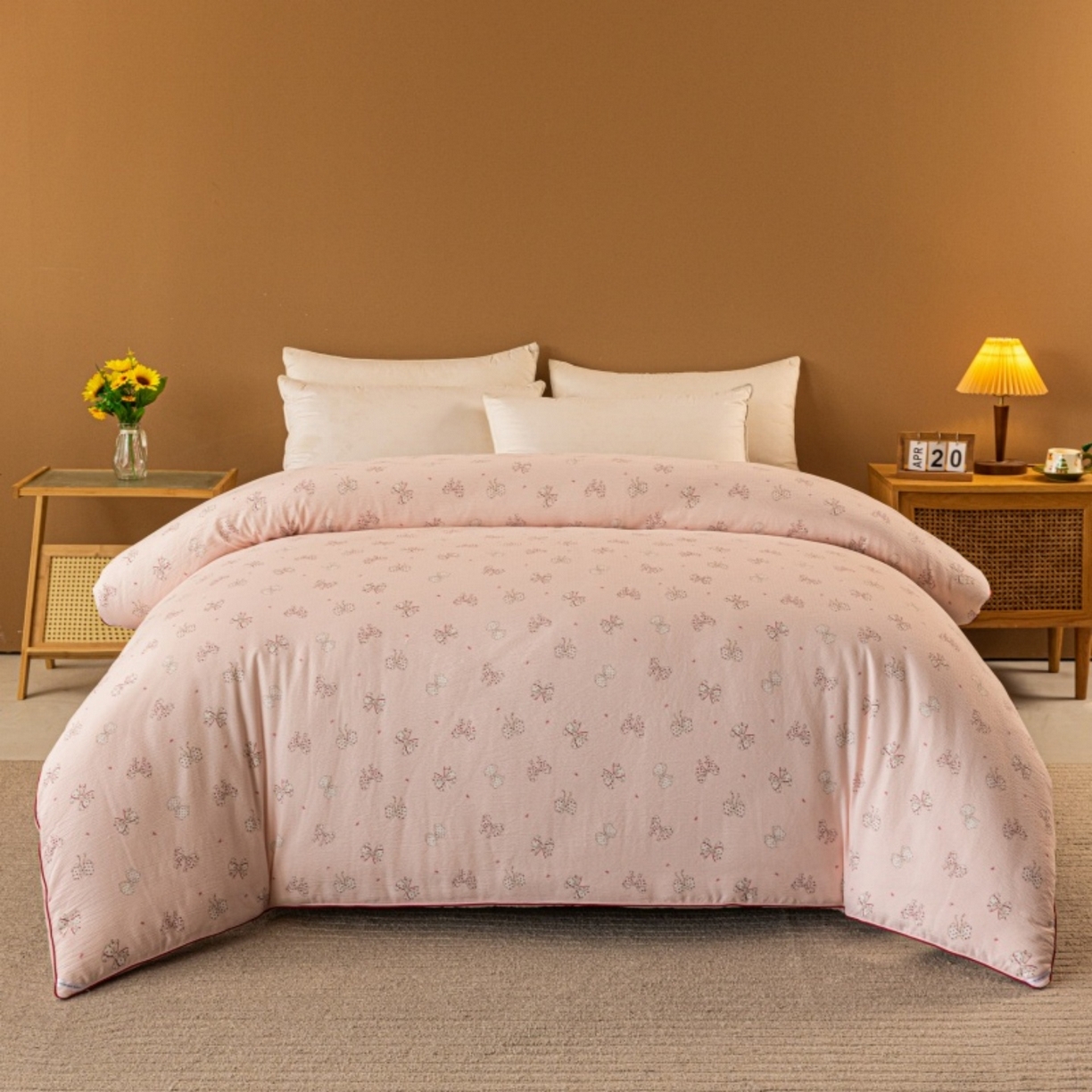 91家纺网 家纺一手货源 找家纺 梦镜家纺 2025新款A类云感双层纱冬被被子被芯买家秀 心愿