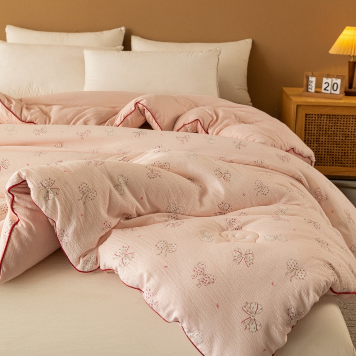 91家纺网 家纺一手货源 找家纺 梦镜家纺 2025新款A类云感双层纱冬被被子被芯买家秀 心愿