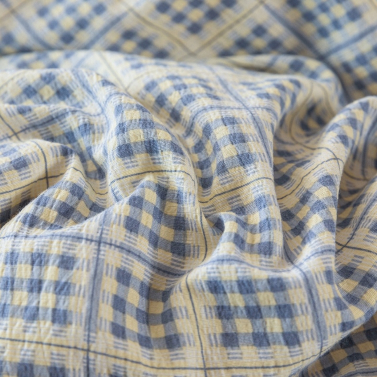 91家纺网 家纺一手货源 找家纺 梦镜家纺 2025新款A类云感双层纱冬被被子被芯买家秀 银河