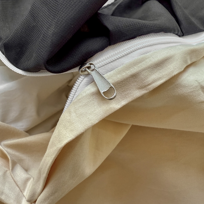 91家纺网 家纺一手货源 找家纺 宅家居 2025新款A类轻法式复古赫本风全棉纯棉有氧双层纱花边四件套黑色韩式花边三件套 蝶梦-深咖