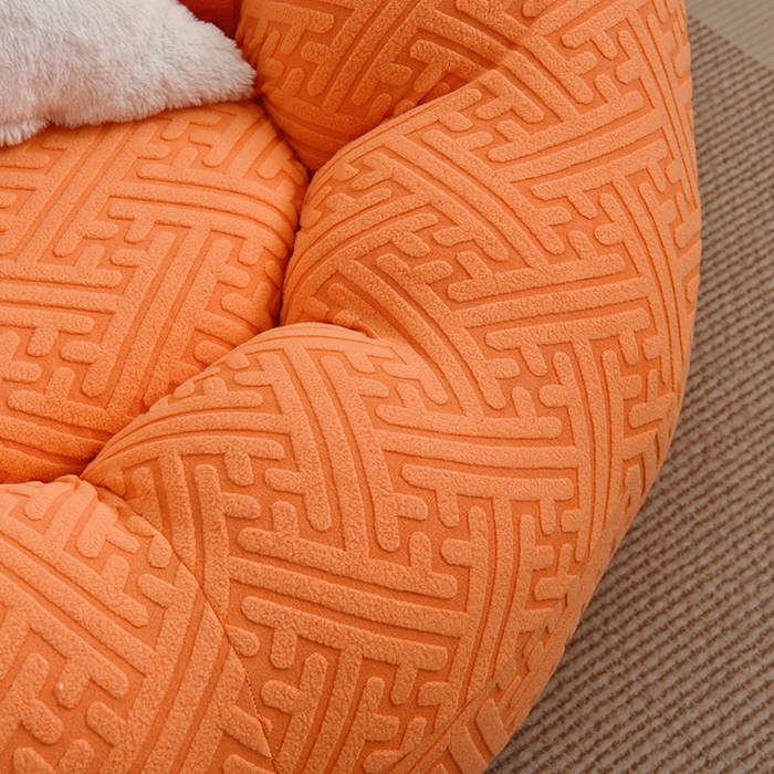 91家纺网 家纺一手货源 找家纺 （总）启博家纺 2025新款磨毛提花南瓜椅套