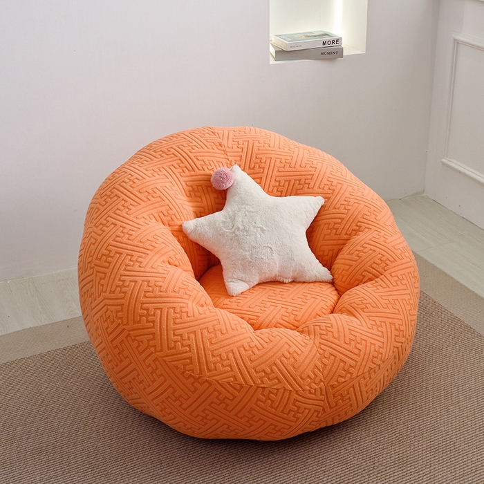 91家纺网 家纺一手货源 找家纺 （总）启博家纺 2025新款磨毛提花南瓜椅套