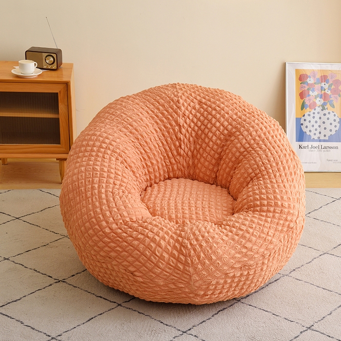 91家纺网 家纺一手货源 找家纺 （总）启博家纺 2025新款泡泡纱南瓜椅套