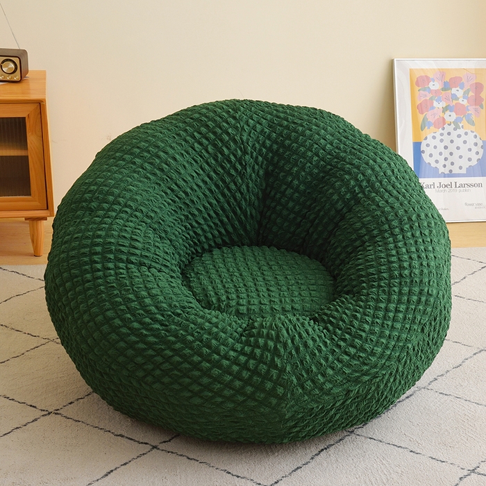 91家纺网 家纺一手货源 找家纺 （总）启博家纺 2025新款泡泡纱南瓜椅套