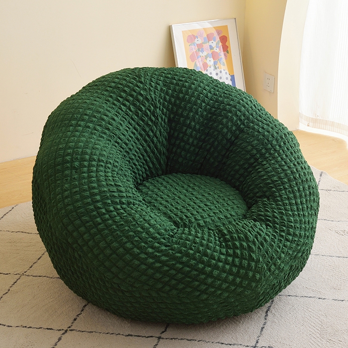 91家纺网 家纺一手货源 找家纺 （总）启博家纺 2025新款泡泡纱南瓜椅套