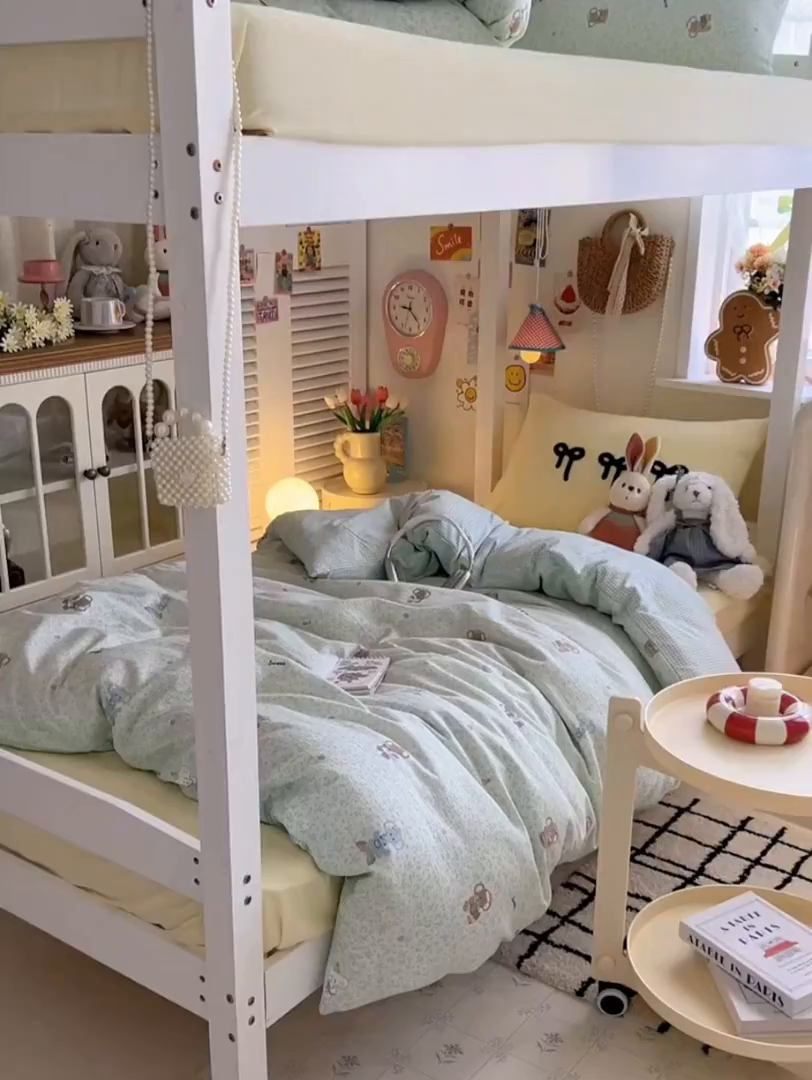 91家纺网 家纺一手货源 找家纺 三元色 2025新款云感毛巾绣学生三件套 开心小象