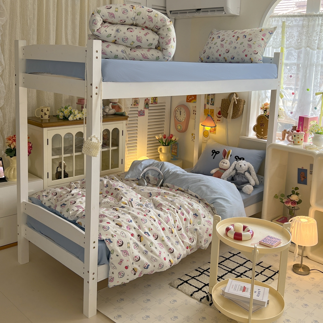 91家纺网 家纺一手货源 找家纺 三元色 2025新款云感毛巾绣学生三件套 小新乐园