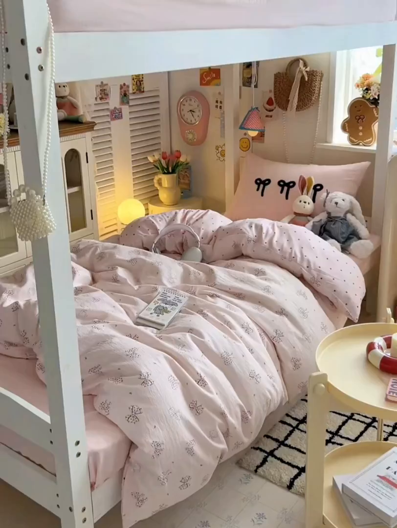 91家纺网 家纺一手货源 找家纺 三元色 2025新款云感毛巾绣学生三件套 心愿