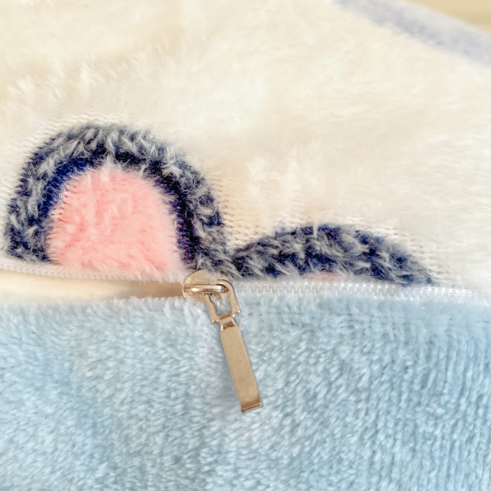 91家纺网 家纺一手货源 找家纺 川悦生活 2025新款立体雪花绒印花四件套学生床系列一场景一 可爱熊